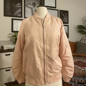 Light pink winter jacket
